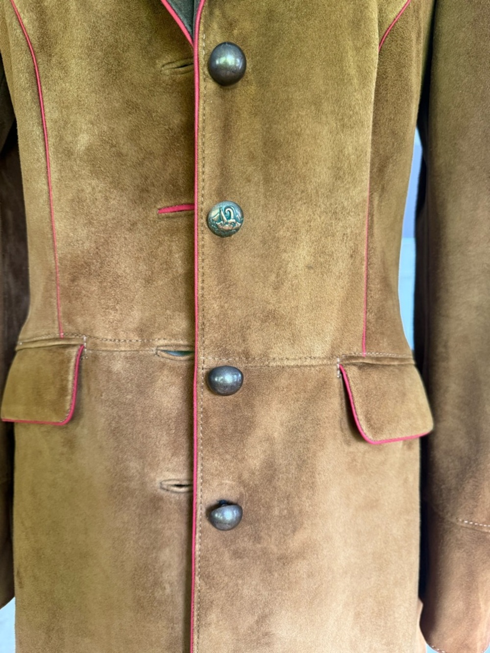Meindl Gorsuch Bavarian Trachten Gehrock Suede Walking Coat size 36 Oktoberfest - Picture 5 of 15
